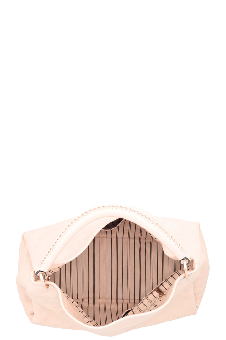 LOUIS VUITTON Artsy MM Empreinte Leather Cream