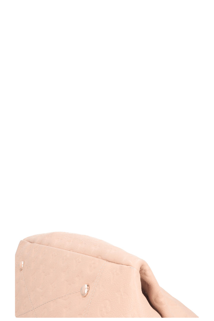 LOUIS VUITTON Artsy MM Empreinte Leather Cream