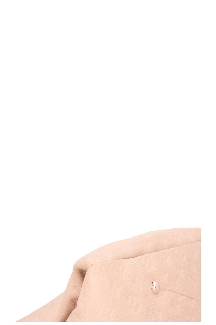 LOUIS VUITTON Artsy MM Empreinte Leather Cream