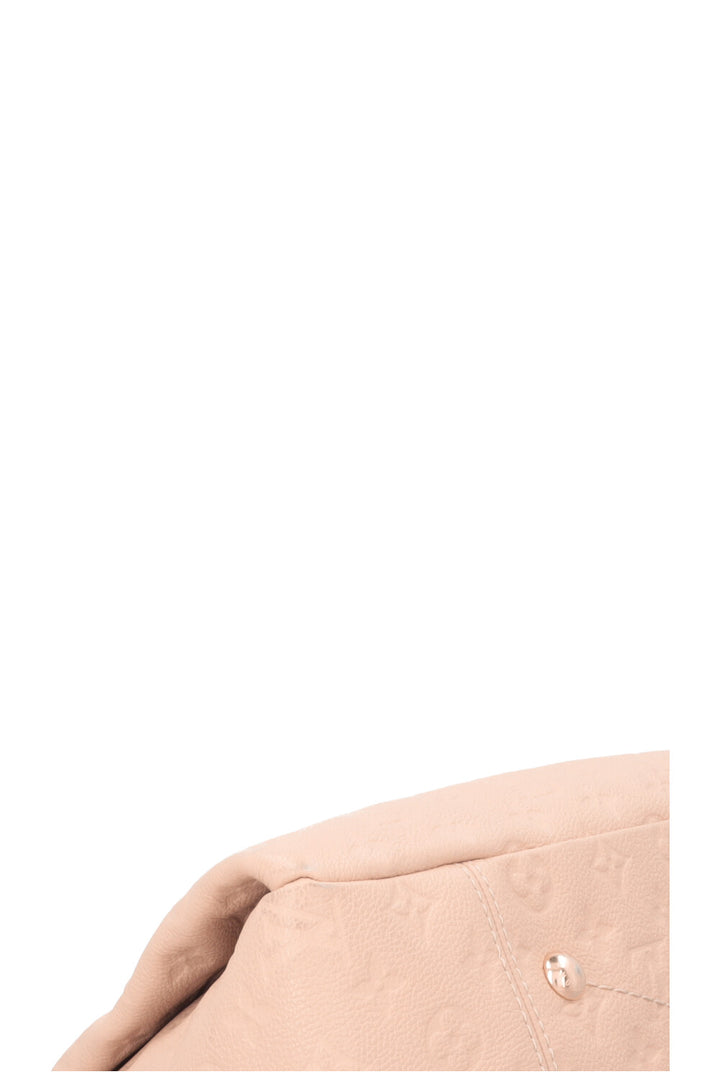 LOUIS VUITTON Artsy MM Empreinte Leather Cream