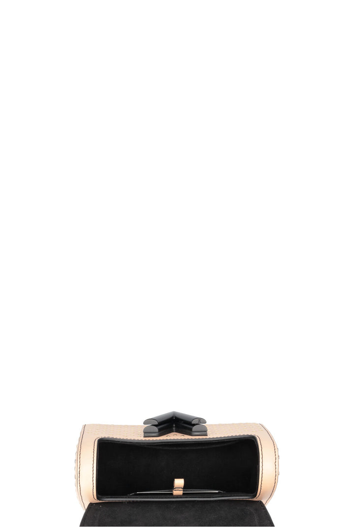 LOUIS VUITTON Braided Handle Twist Special Edition Bag Nude