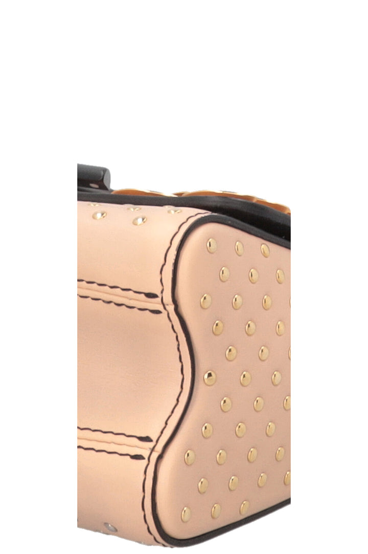 LOUIS VUITTON Braided Handle Twist Special Edition Bag Nude