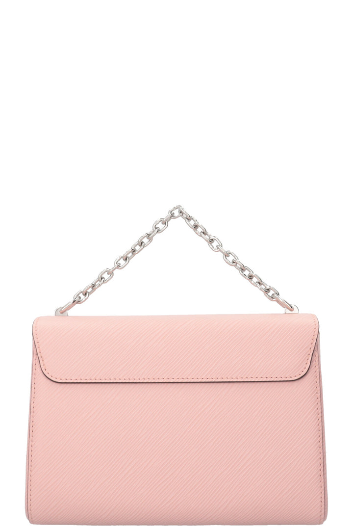 LOUIS VUITTON Twist MM Tressé Epi Rose Blanc