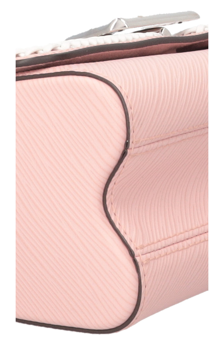 LOUIS VUITTON Twist MM Tressé Epi Rose Blanc