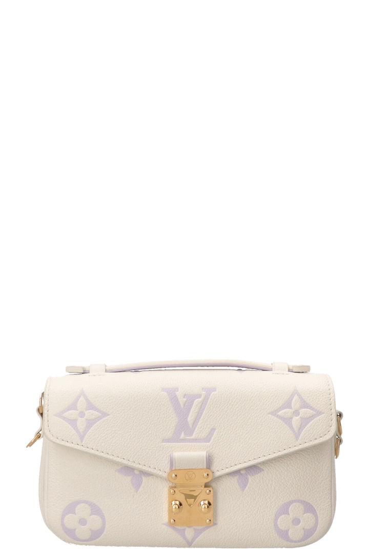 LOUIS VUITTON Bubble Tea Métis East West Leather Ivory