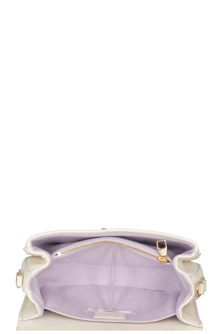 LOUIS VUITTON Bubble Tea Métis East West Leather Ivory