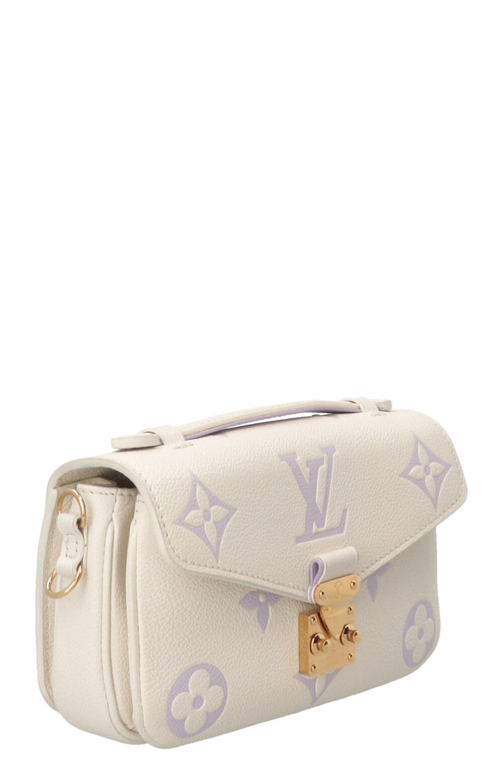 LOUIS VUITTON Bubble Tea Métis East West Leather Ivory