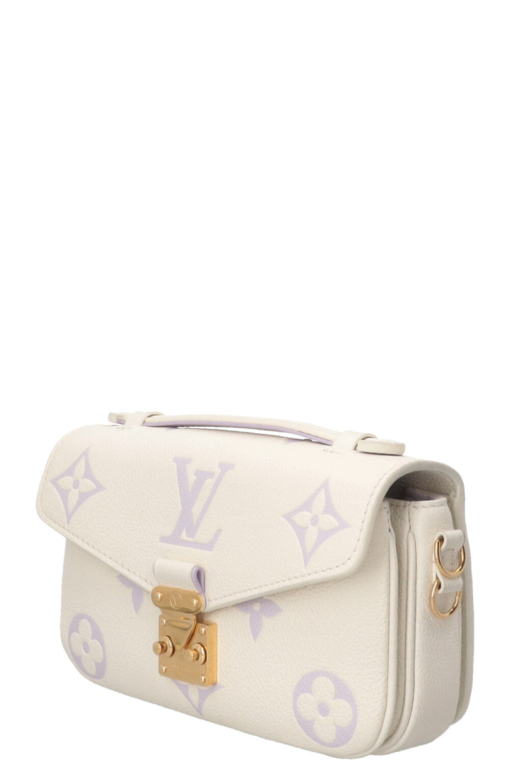 LOUIS VUITTON Bubble Tea Métis East West Leather Ivory