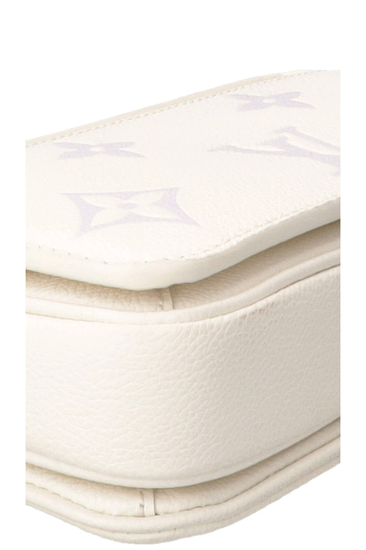 LOUIS VUITTON Bubble Tea Métis East West Leather Ivory