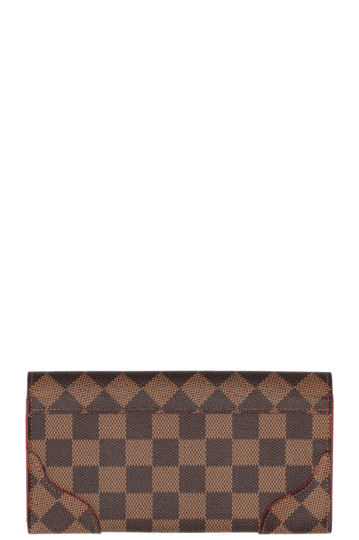 LOUIS VUITTON Caissa Long Wallet Damier Ebene