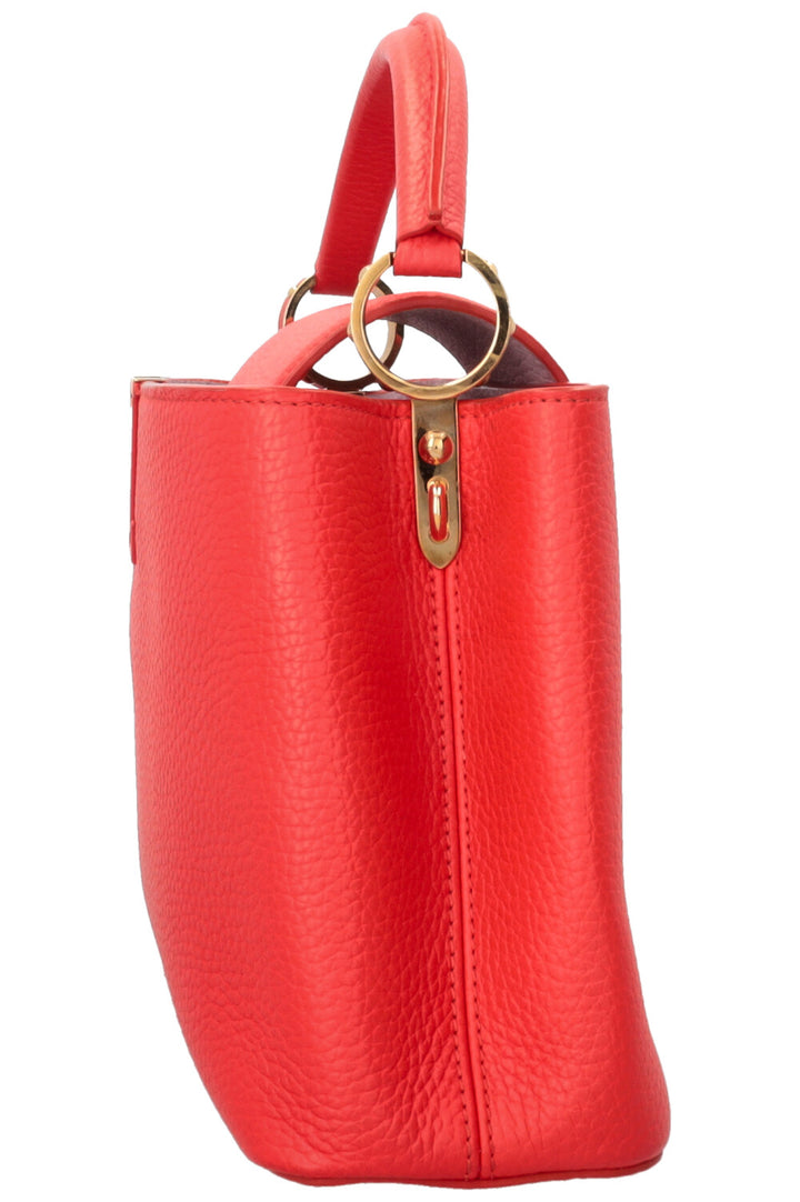 LOUIS VUITTON Capucine BB Cuir Rouge