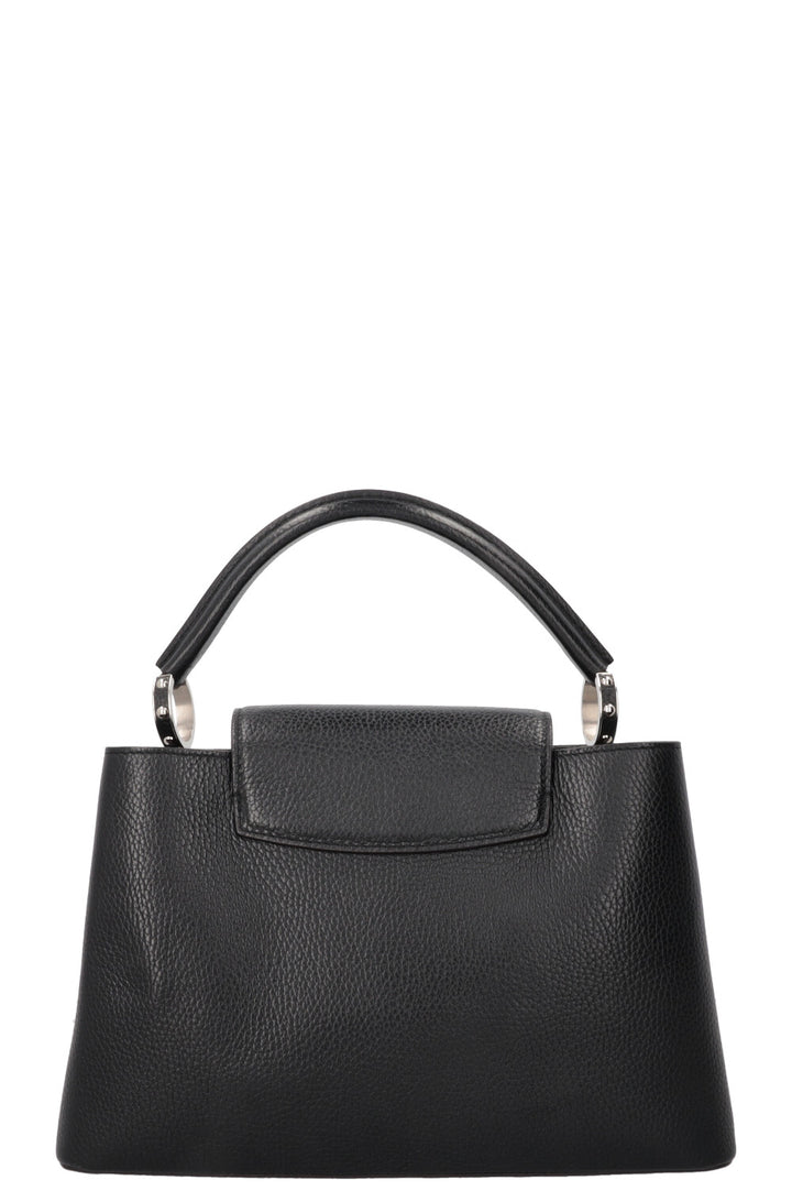 LOUIS VUITTON Capucines MM Taurillon Leather Black