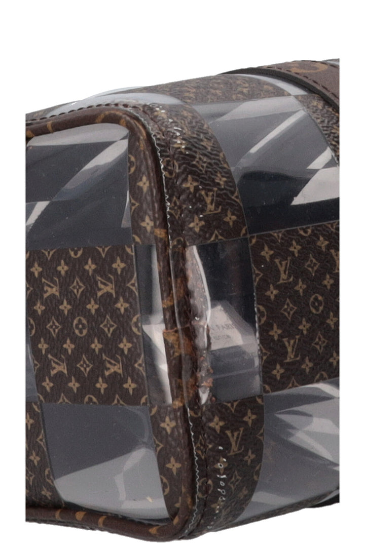LOUIS VUITTON Chess Keepall 25 MNG PVC Canvas