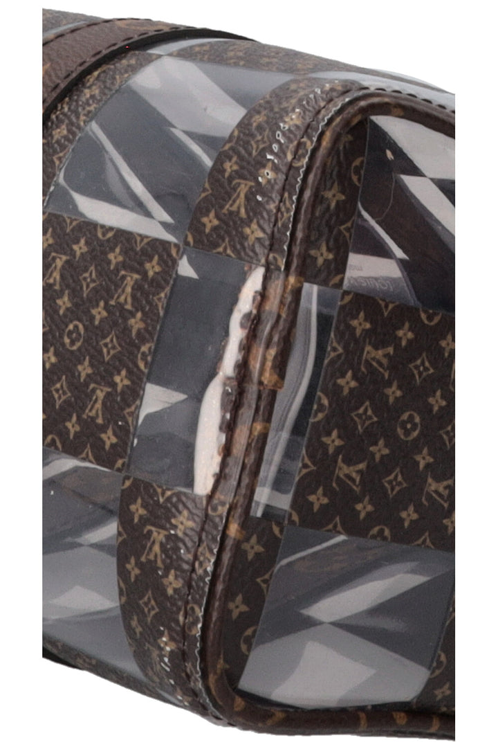 LOUIS VUITTON Chess Keepall 25 MNG PVC Canvas