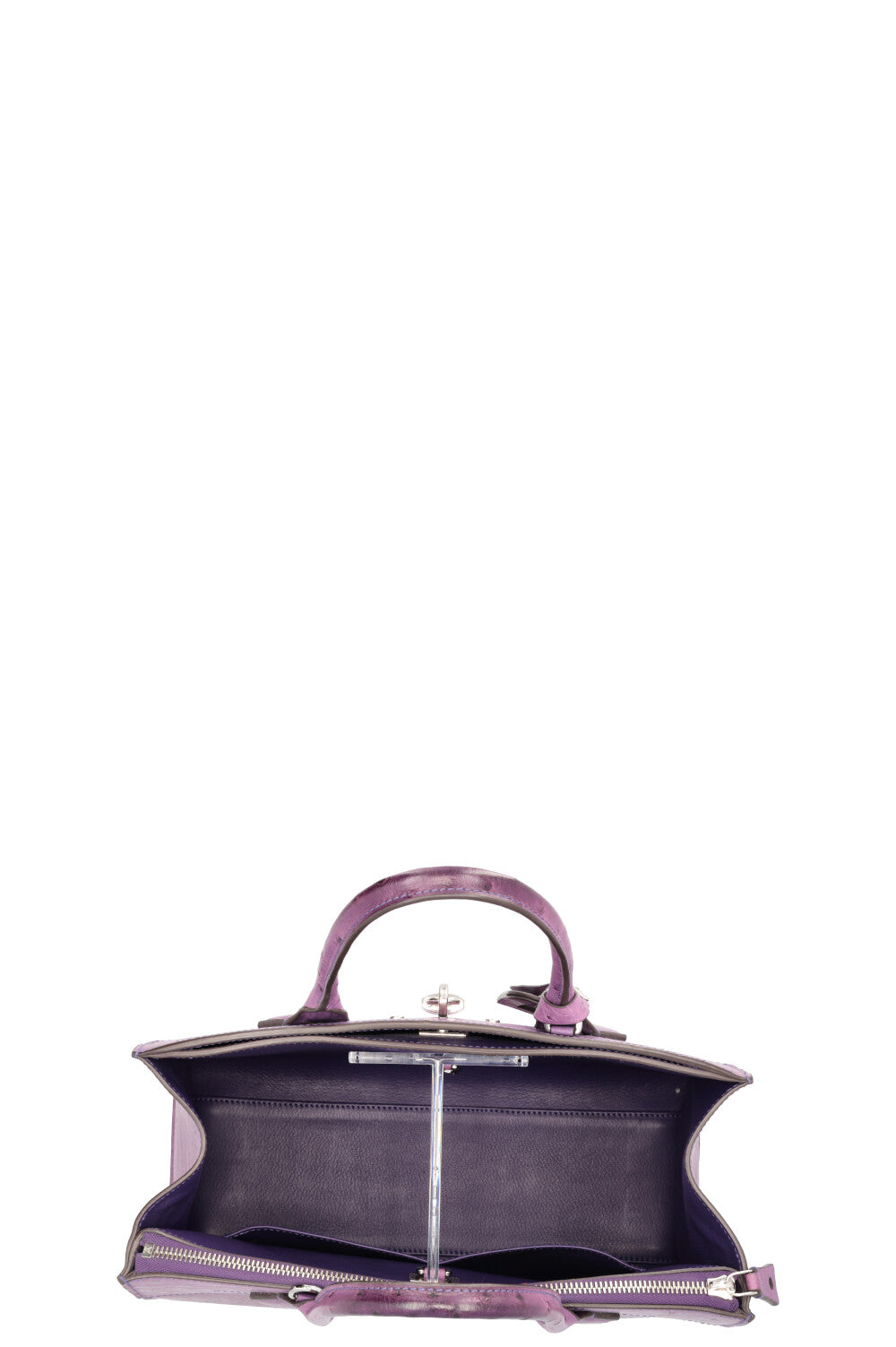 LOUIS VUITTON City Steamer PM Bag Ostrich Purple