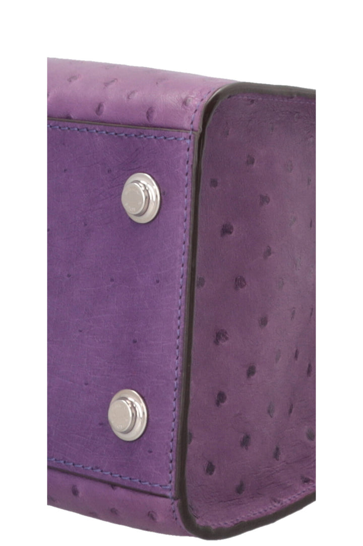 LOUIS VUITTON City Steamer PM Bag Ostrich Purple