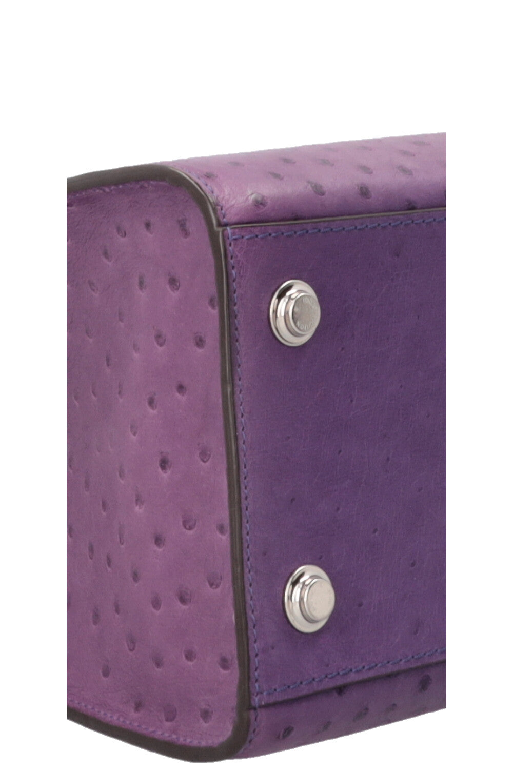 LOUIS VUITTON City Steamer PM Bag Ostrich Purple