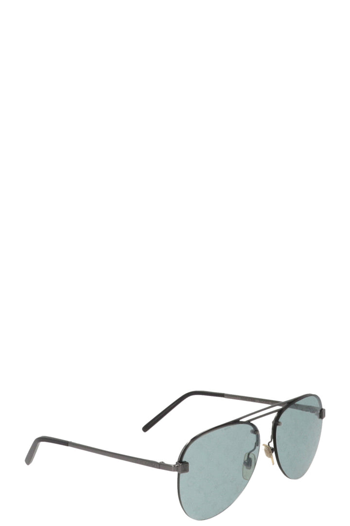 LOUIS VUITTON Clockwise Sunglasses Z1184W Metal Blue