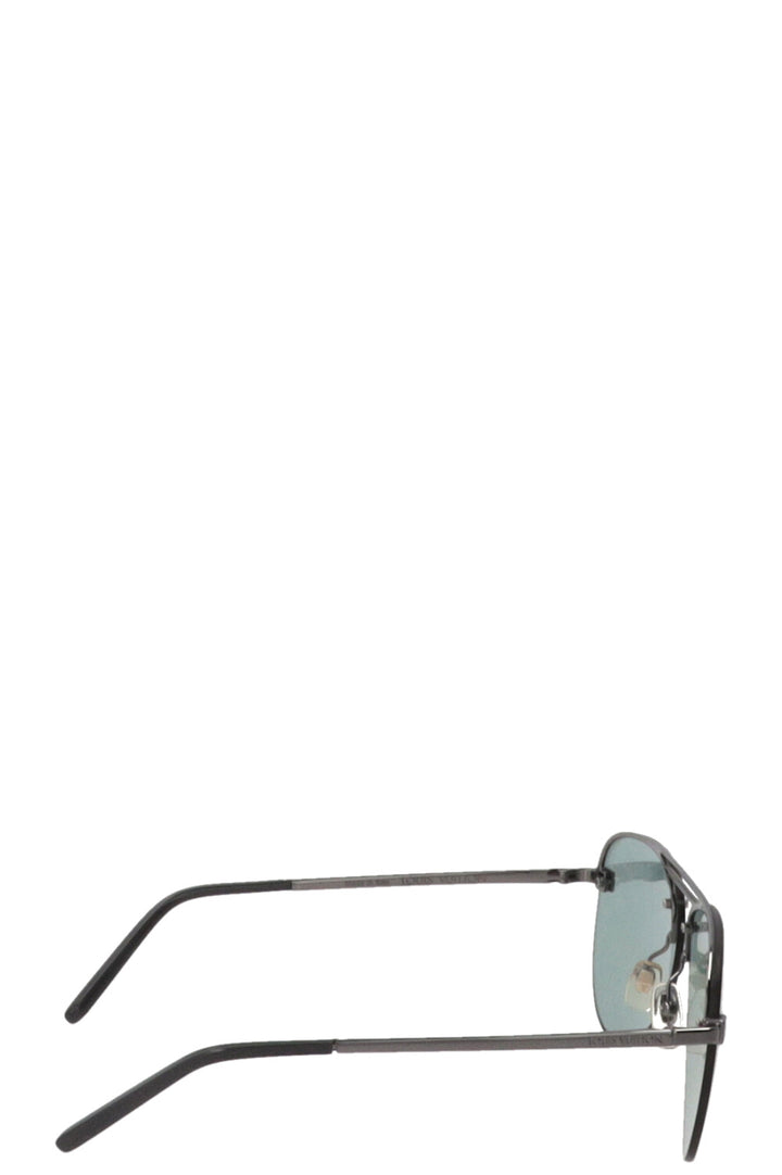 LOUIS VUITTON Clockwise Sunglasses Z1184W Metal Blue