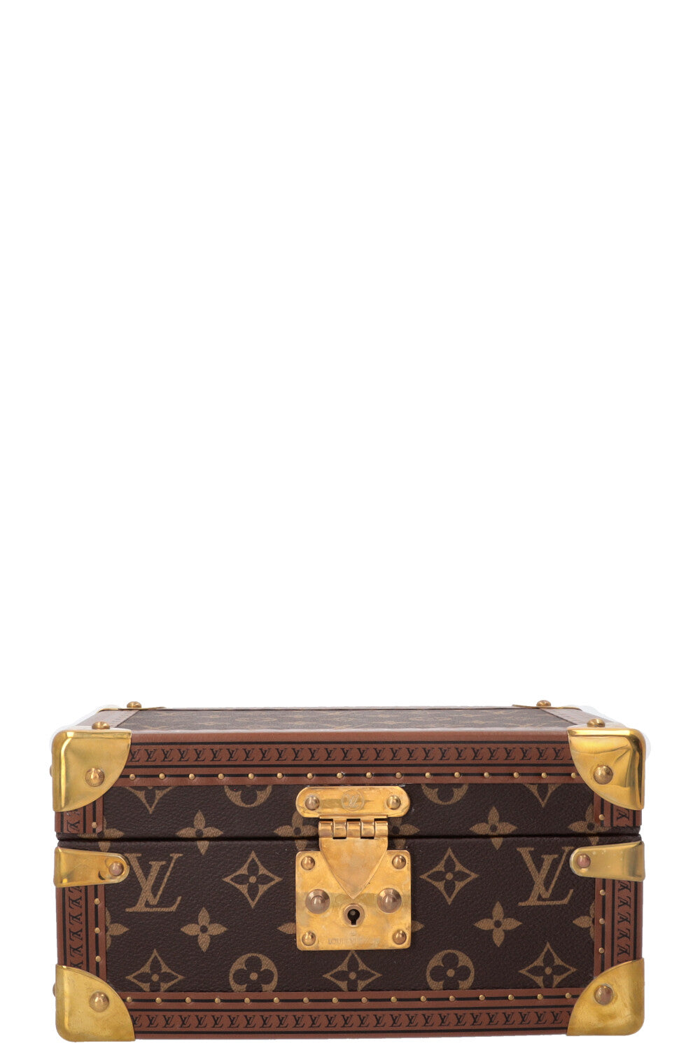 LOUIS VUITTON Coffret Trésor 24 MNG Canvas Bleu Lagon