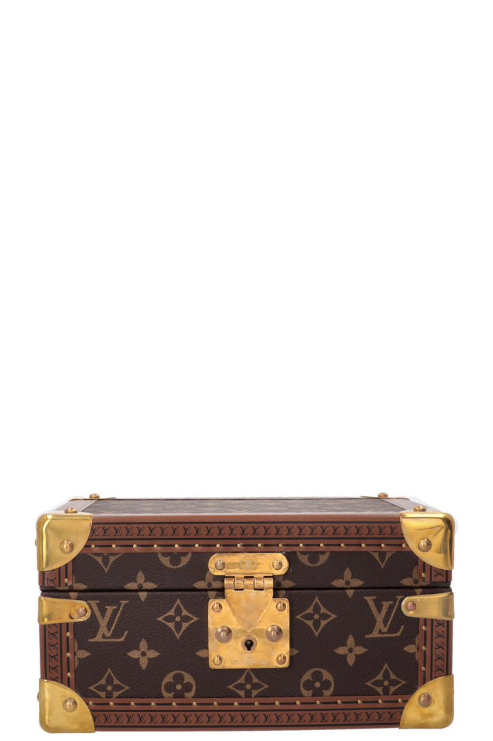 LOUIS VUITTON Coffret Trésor 24 MNG Canvas Bleu Lagon
