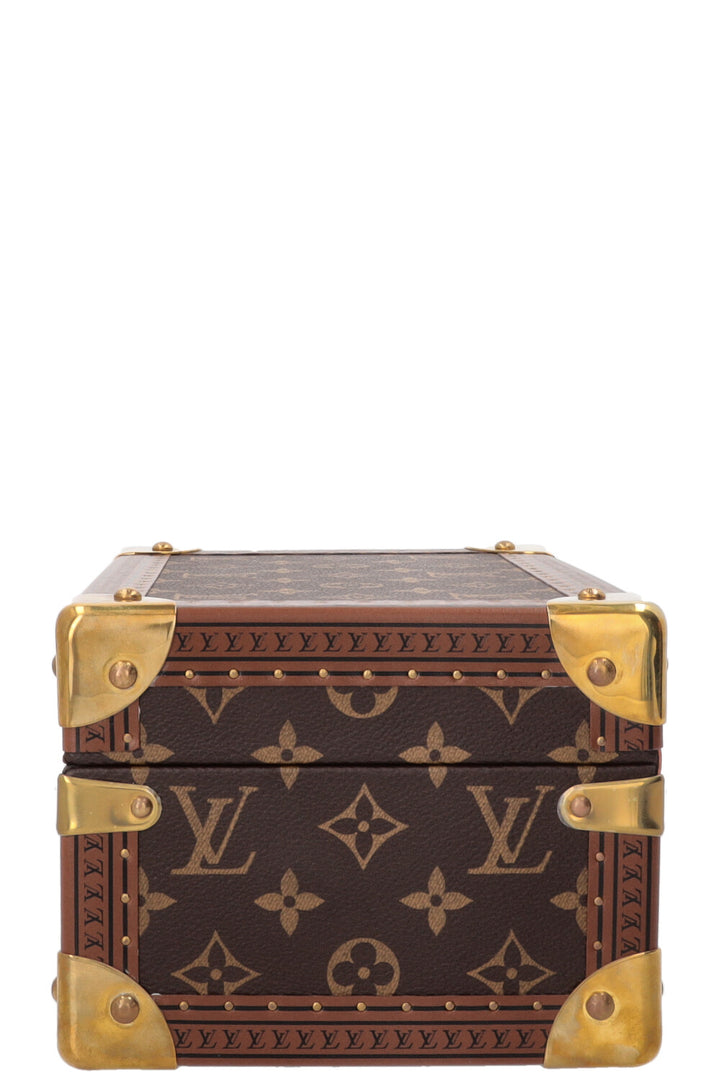 LOUIS VUITTON Coffret Trésor 24 MNG Canvas Bleu Lagon