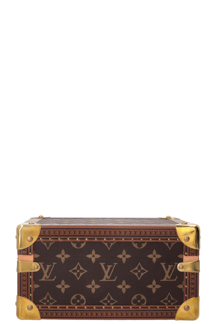 LOUIS VUITTON Coffret Trésor 24 MNG Canvas Bleu Lagon