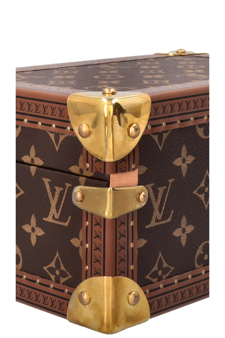 LOUIS VUITTON Coffret Trésor 24 MNG Canvas Bleu Lagon