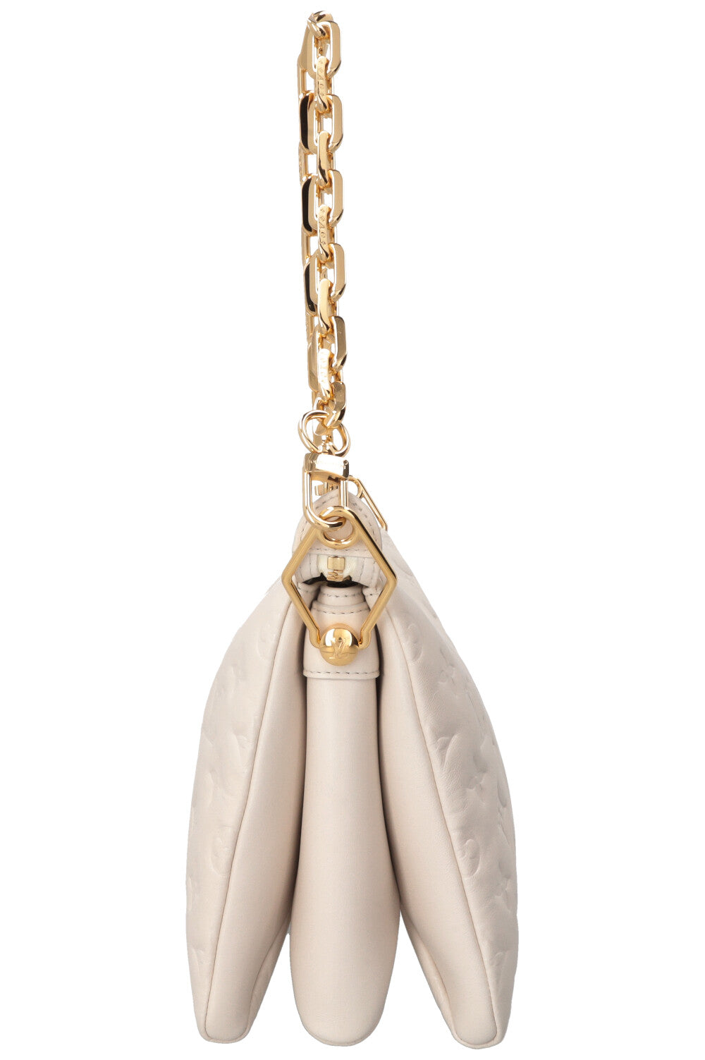 LOUIS VUITTON Coussin PM Lambskin White