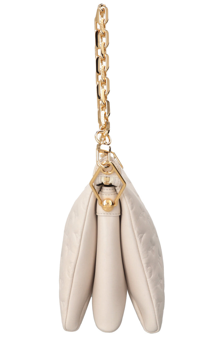 LOUIS VUITTON Coussin PM Lambskin White