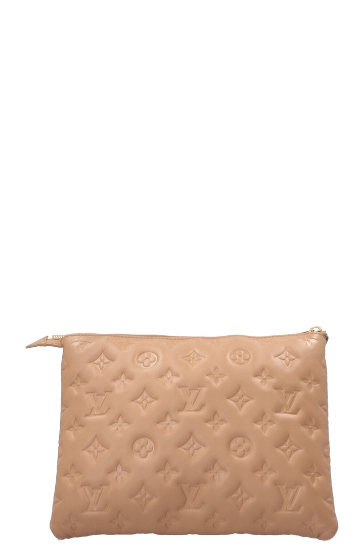 LOUIS VUITTON Coussin PM Leather Beige