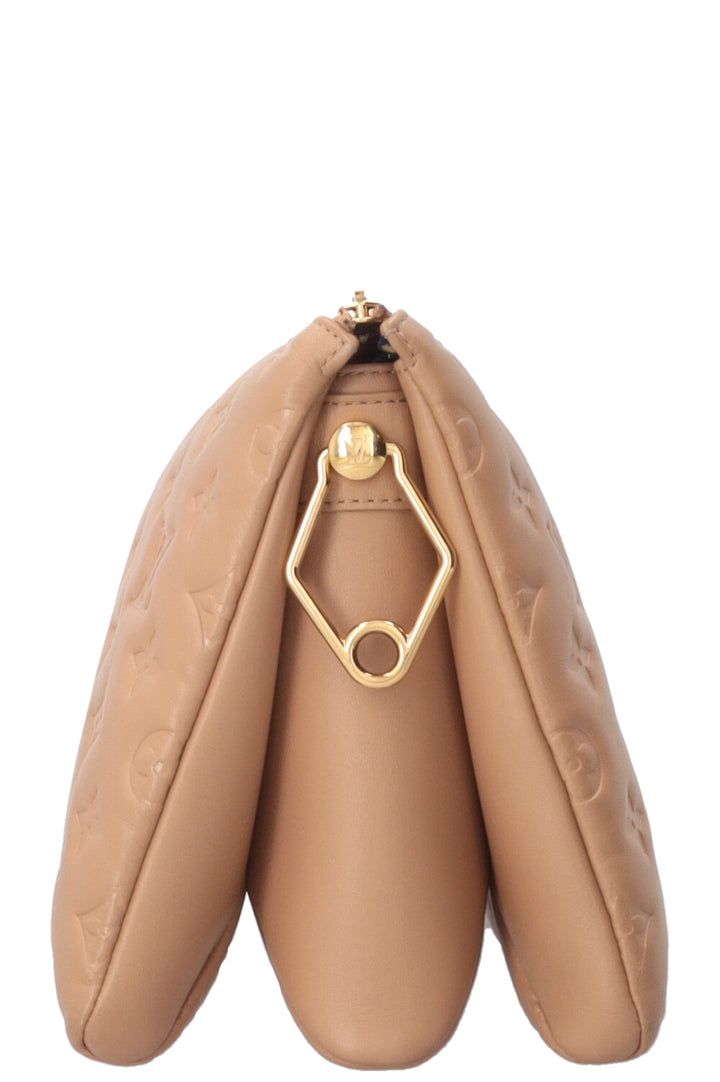 LOUIS VUITTON Coussin PM Leather Beige