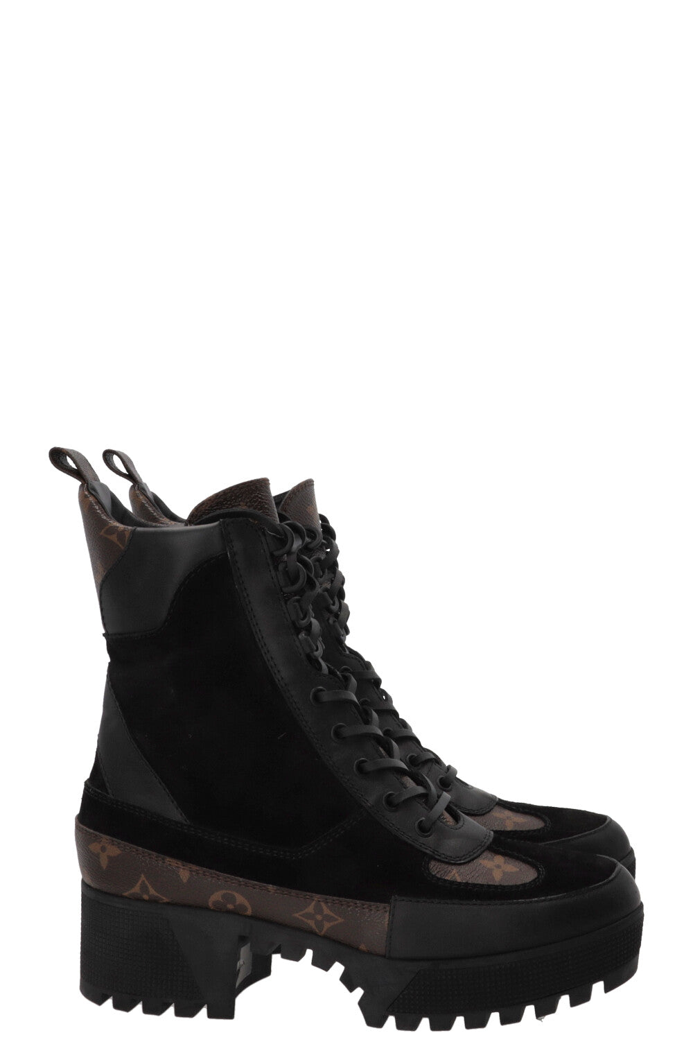 Bottines Desert Laureate LOUIS VUITTON en cuir de veau noir