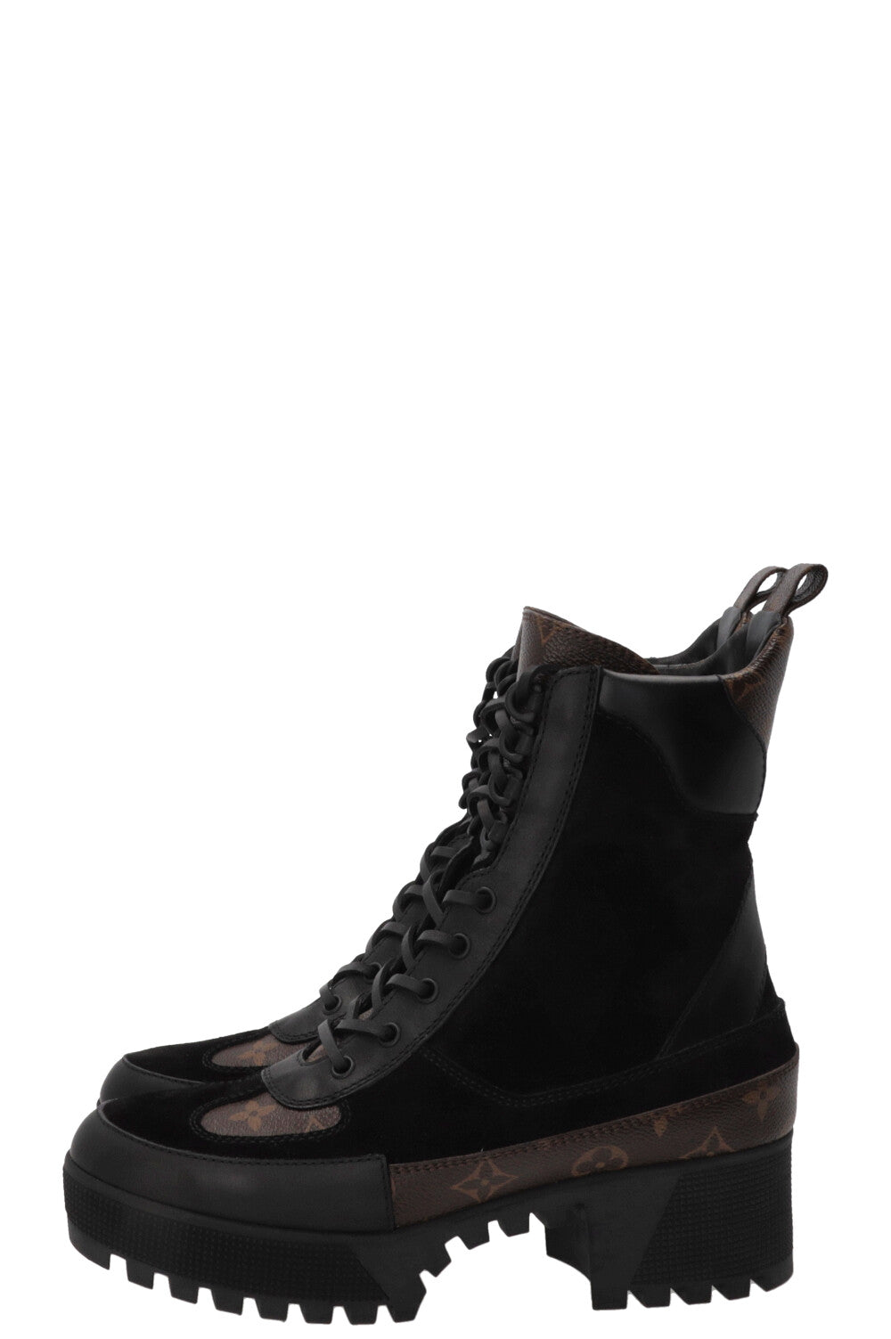 Bottines Desert Laureate LOUIS VUITTON en cuir de veau noir