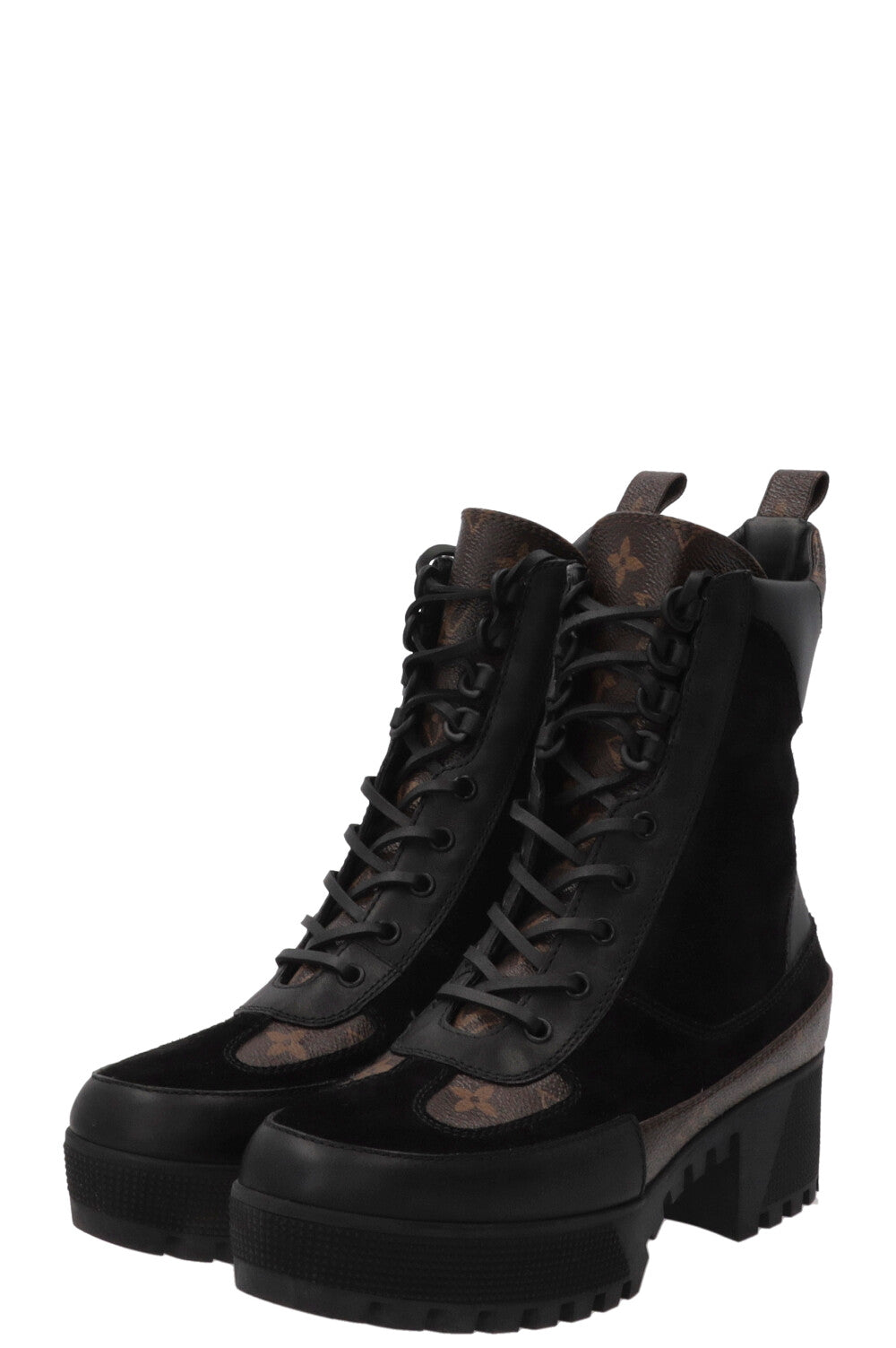 Bottines Desert Laureate LOUIS VUITTON en cuir de veau noir