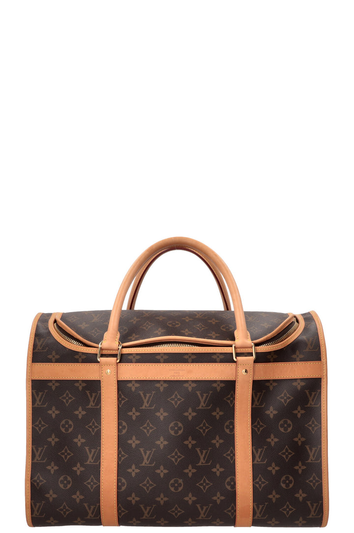 LOUIS VUITTON Dog Bag MNG Canvas