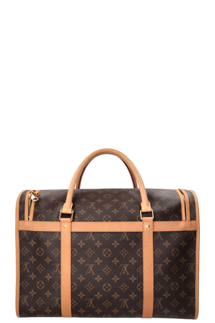 LOUIS VUITTON Dog Bag MNG Canvas
