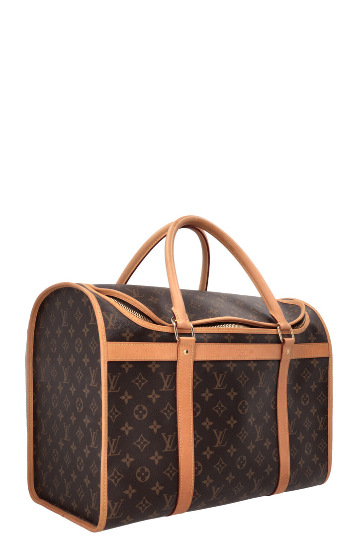 LOUIS VUITTON Dog Bag MNG Canvas