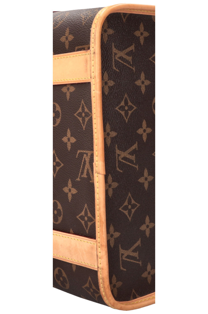 LOUIS VUITTON Dog Bag MNG Canvas
