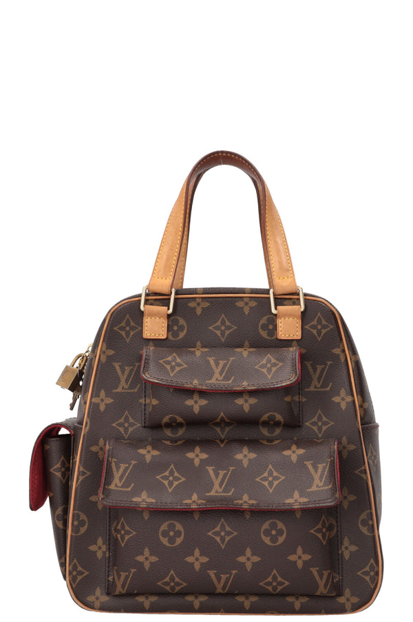 LOUIS VUITTON Excentri Cité Bag MNG Canvas