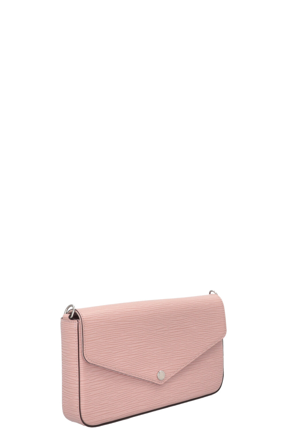 LOUIS VUITTON Felicie Pochette Cuir Epi Rose Ballerine