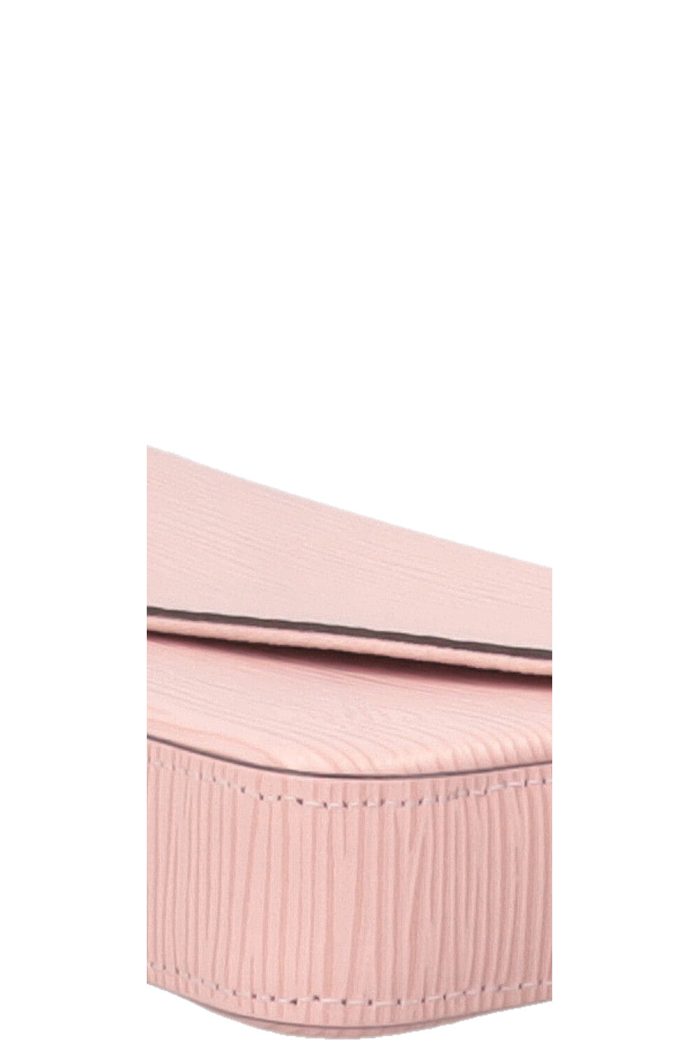 LOUIS VUITTON Felicie Pochette Cuir Epi Rose Ballerine