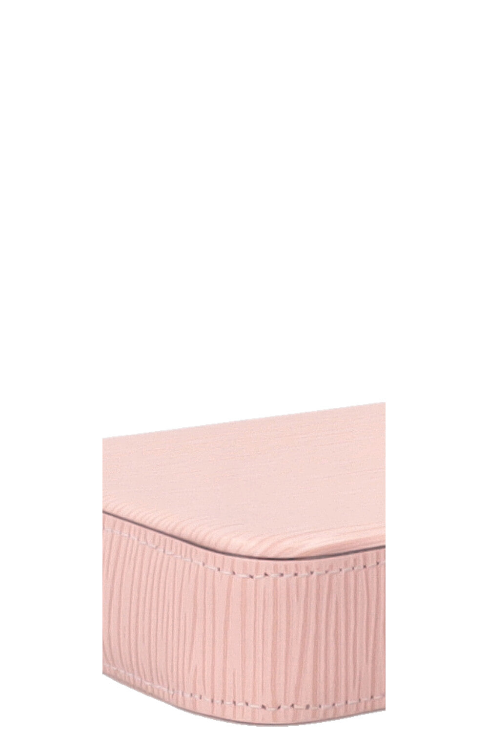 LOUIS VUITTON Felicie Pochette Cuir Epi Rose Ballerine