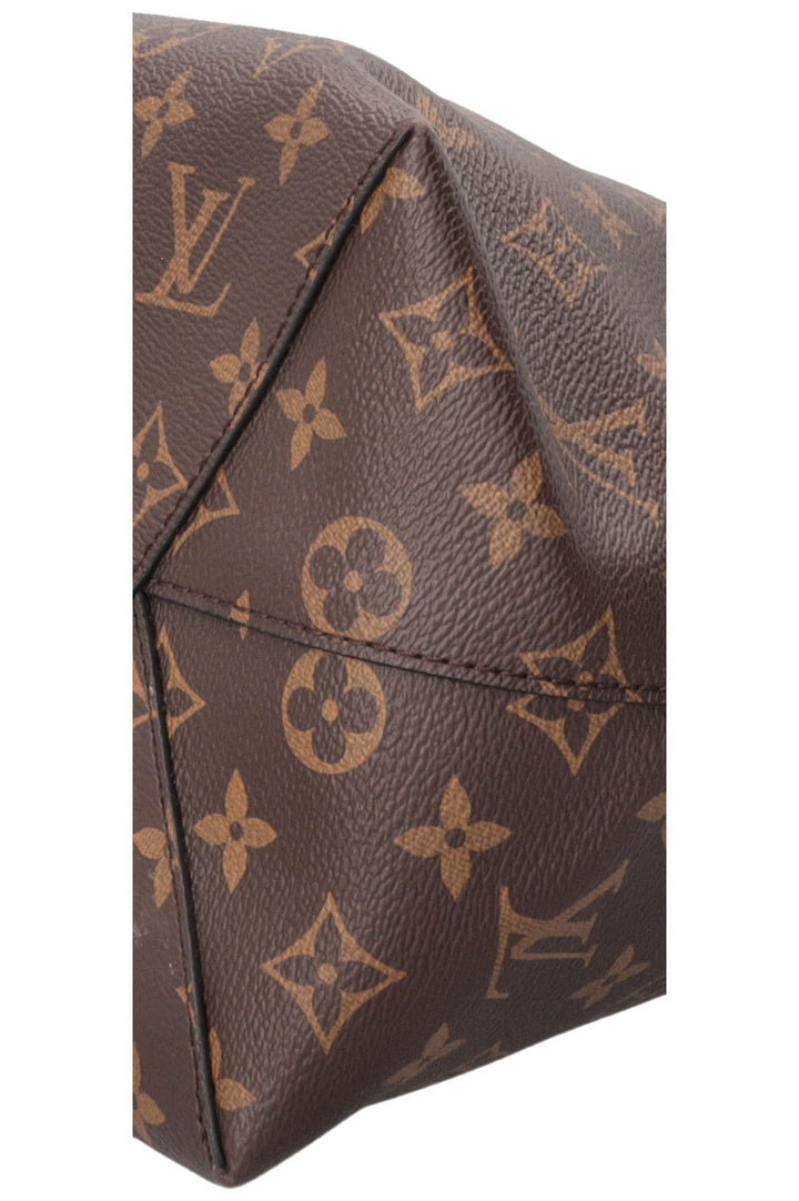 LOUIS VUITTON Sac Hobo Flower MNG Canvas