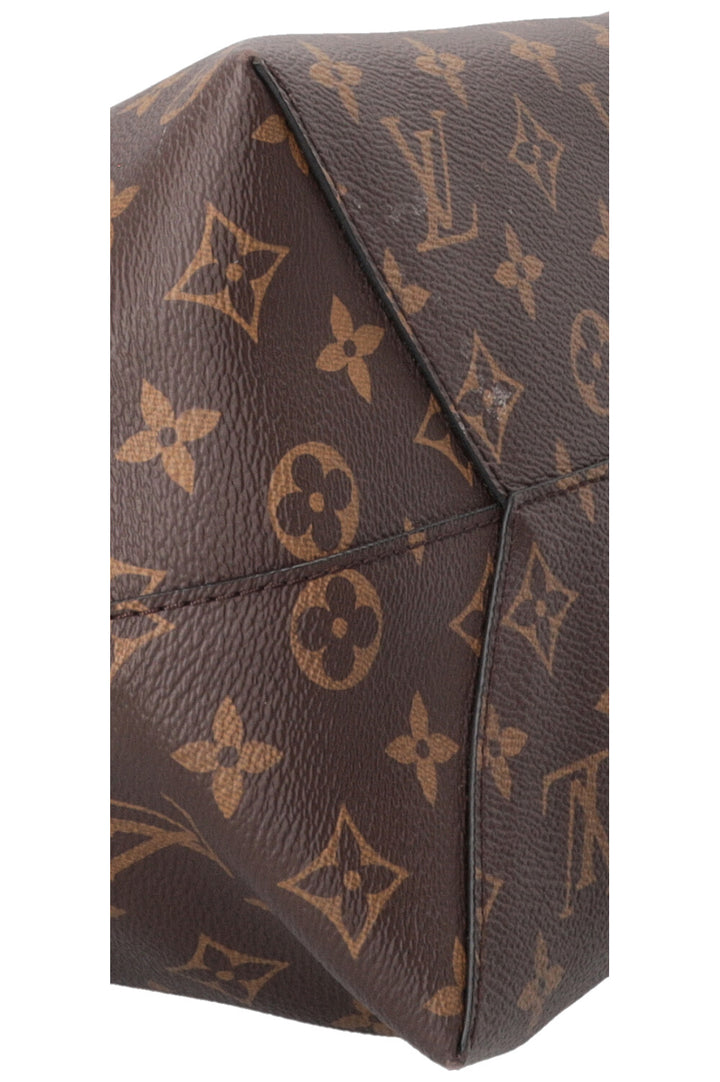 LOUIS VUITTON Sac Hobo Flower MNG Canvas