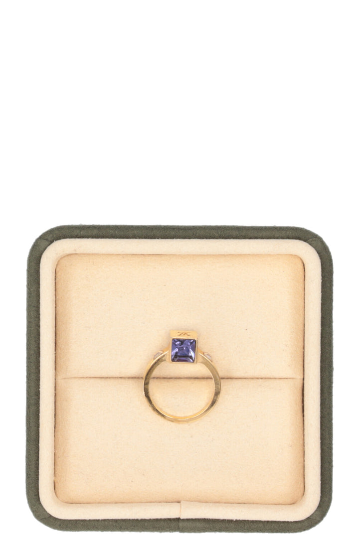 LOUIS VUITTON Gamble Ring Purple