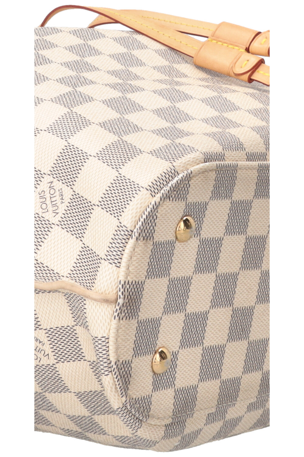 LOUIS VUITTON Girolata Shoulder Bag Damier Azur White