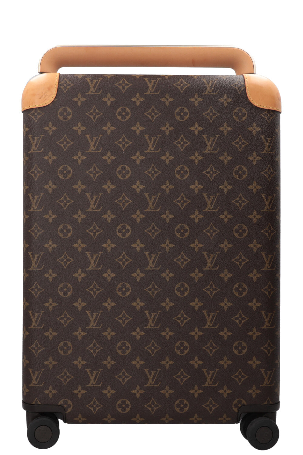 LOUIS VUITTON Horizon 55 Luggage Canvas Leather Brown
