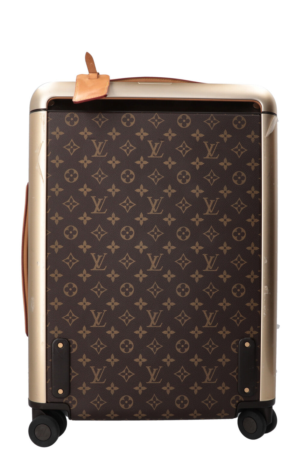 LOUIS VUITTON Horizon 55 Luggage Canvas Leather Brown