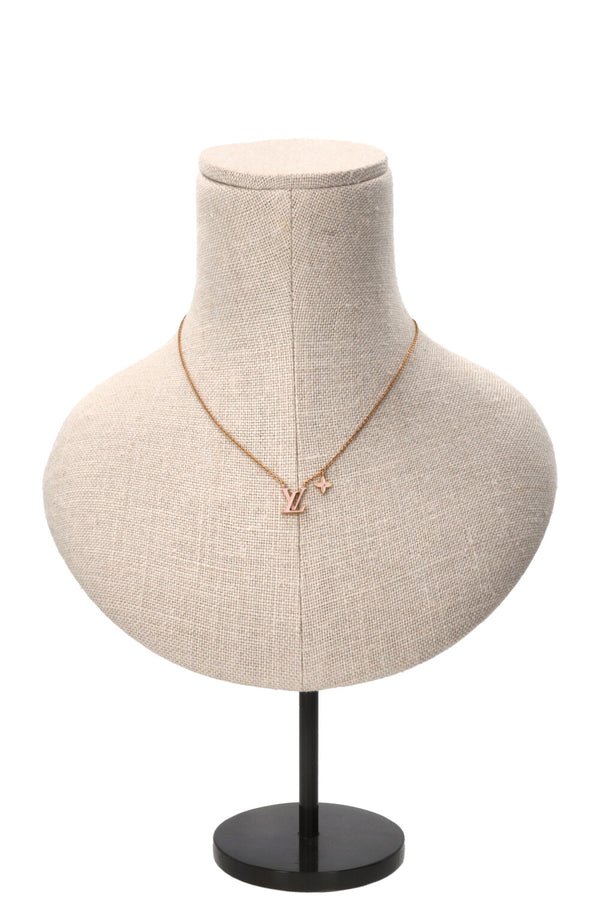 Collier Iconic S00 Louis Vuitton en laiton doré